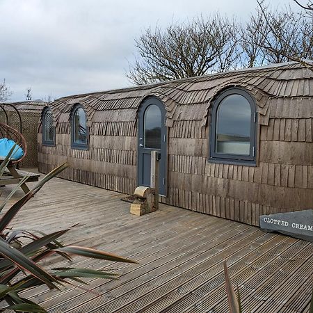 Clotted Cream -Lydcott Glamping, Cornish Sea Views Villa Looe Exterior photo