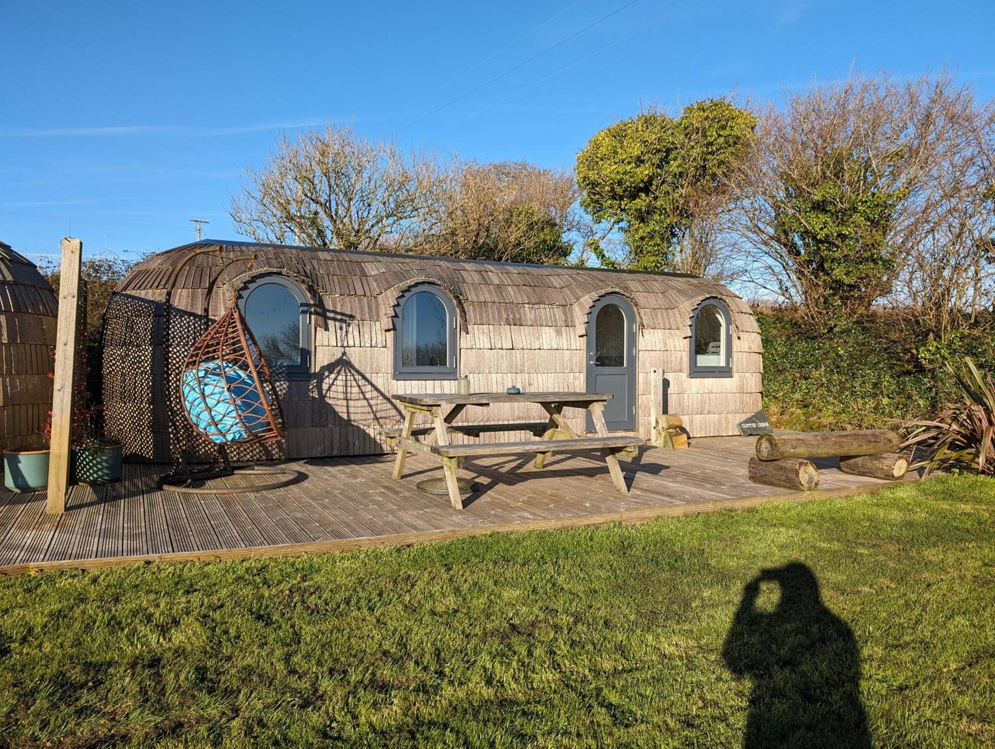 Clotted Cream -Lydcott Glamping, Cornish Sea Views Villa Looe Exterior photo