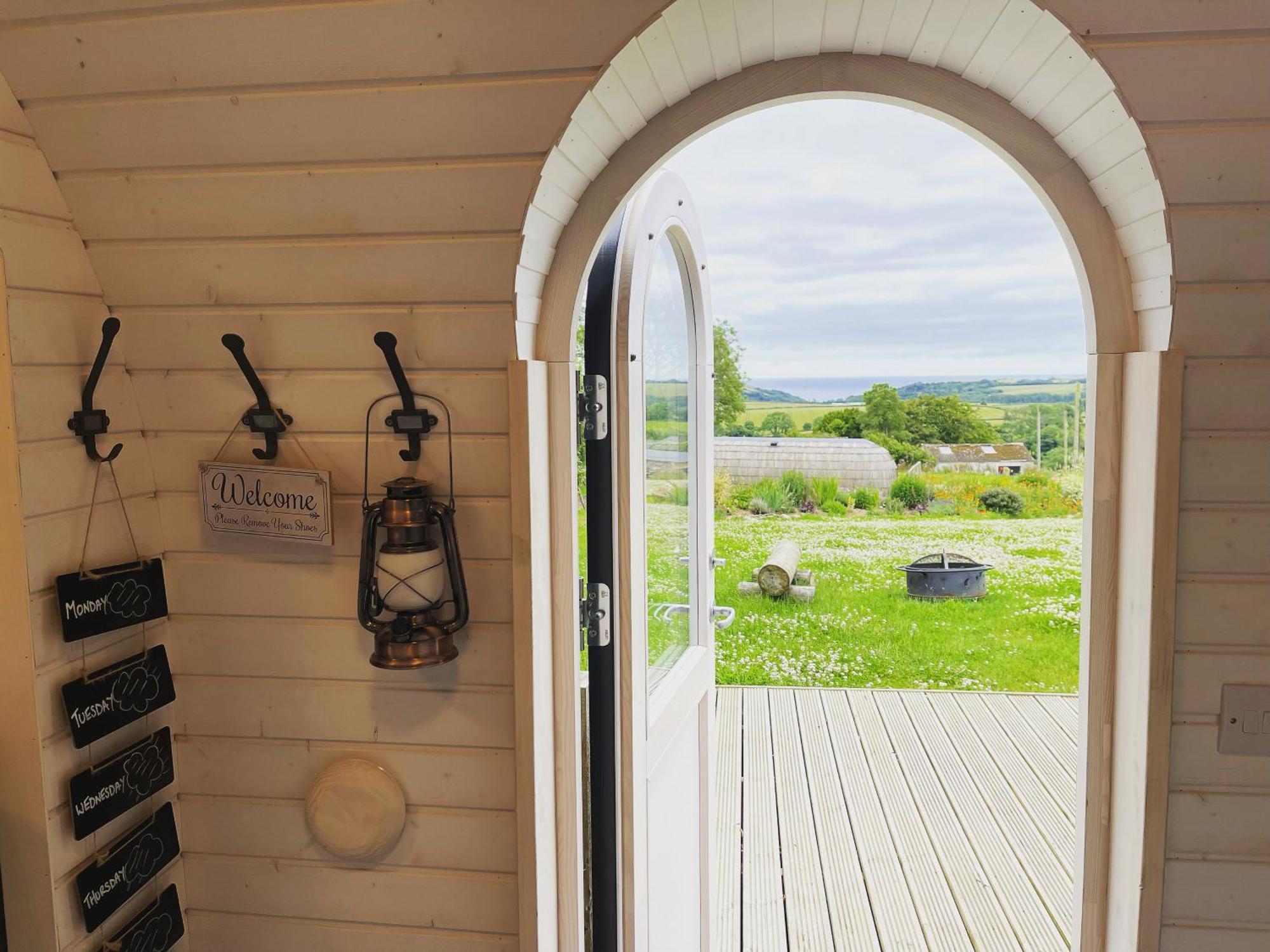 Clotted Cream -Lydcott Glamping, Cornish Sea Views Villa Looe Exterior photo
