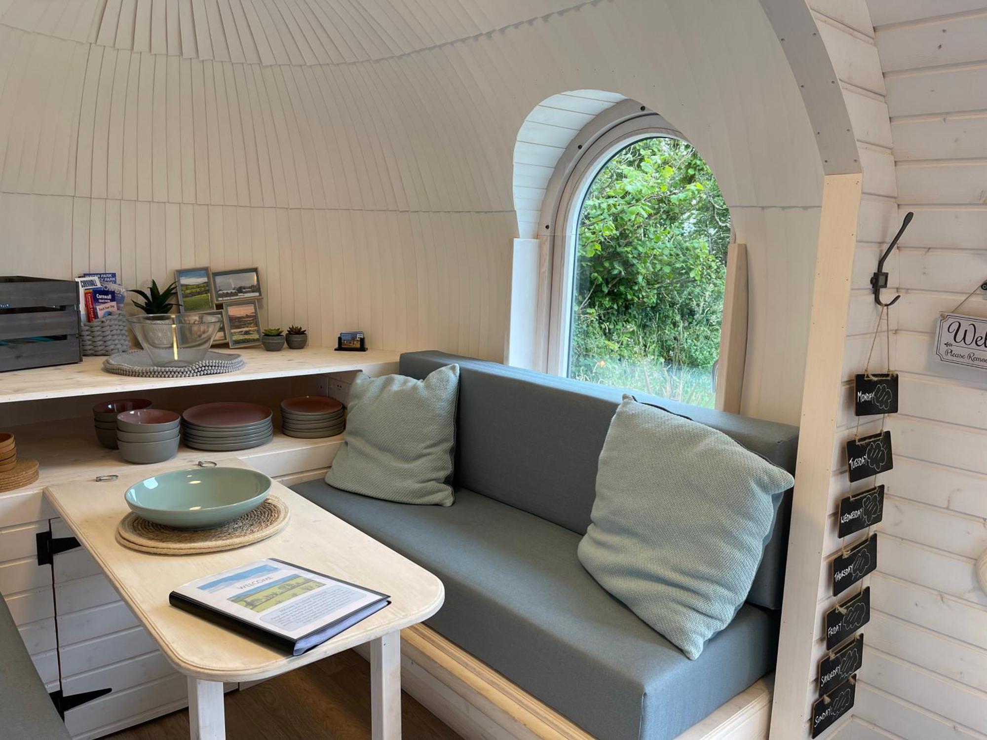 Clotted Cream -Lydcott Glamping, Cornish Sea Views Villa Looe Exterior photo