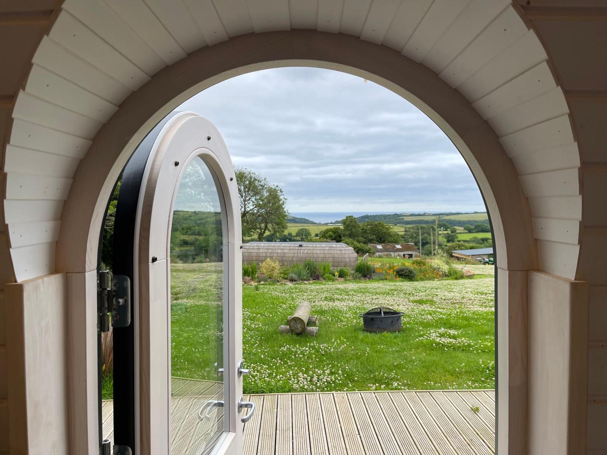 Clotted Cream -Lydcott Glamping, Cornish Sea Views Villa Looe Exterior photo